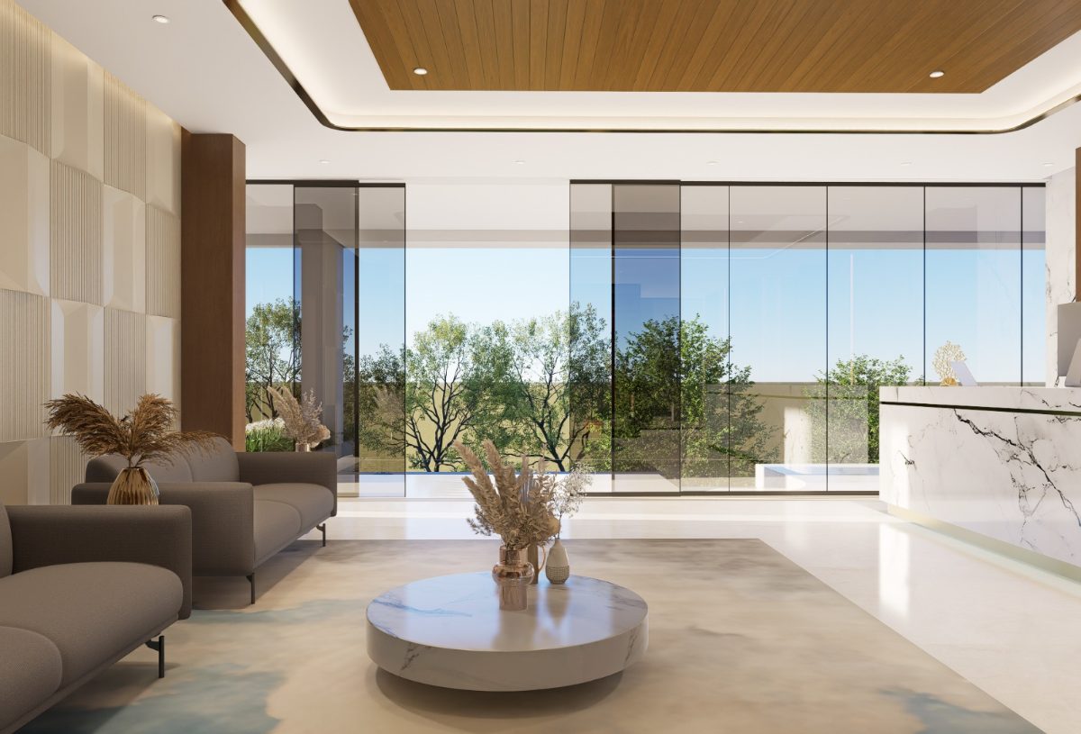 Hotel lobby